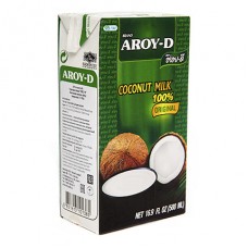 Кокосовое молоко 70%, жирность 17-19%, 500 мл, Aroy-D