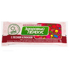 Батончик-мюсли "Здоровый перекус" С клюквой, 55 ГР